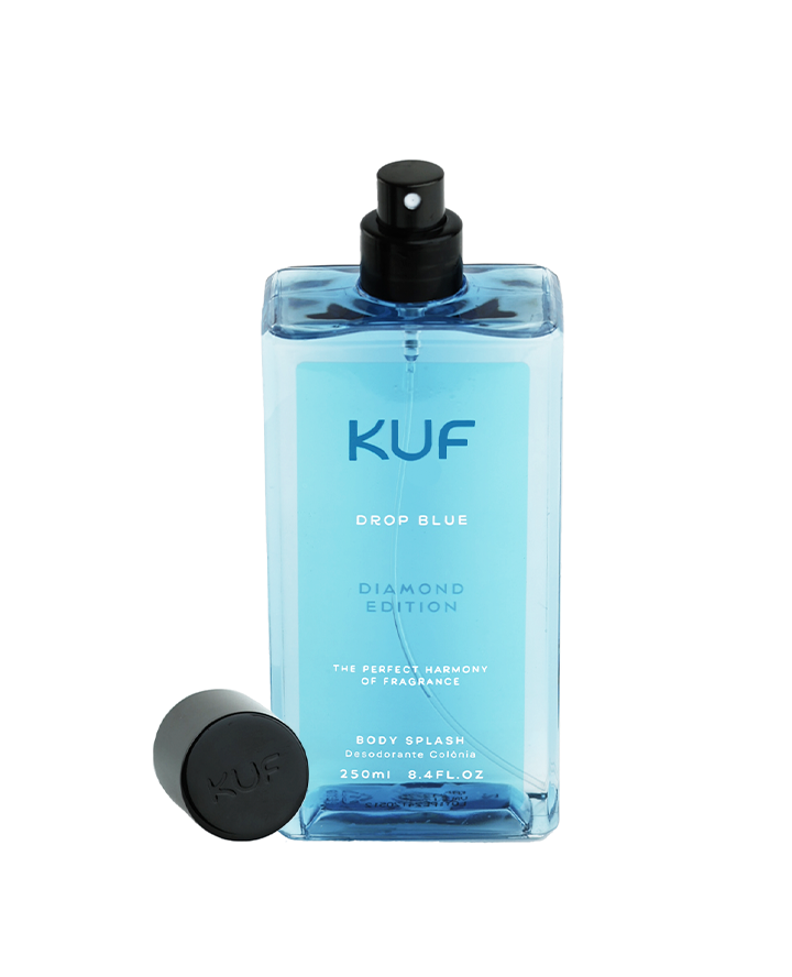 Body Splash Drop Blue 250ml - Diamond Edition
