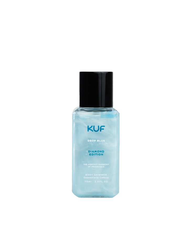 Body Shimmer Drop Blue 75ml - Diamond Edition