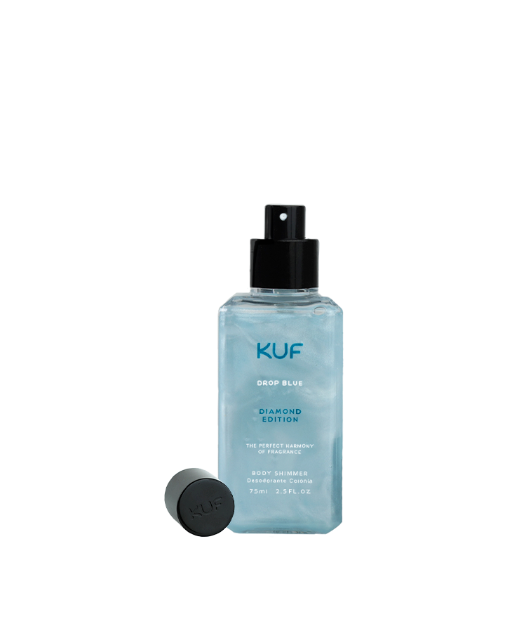 Body Shimmer Drop Blue 75ml - Diamond Edition