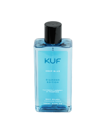 Body Splash Drop Blue 250ml - Diamond Edition