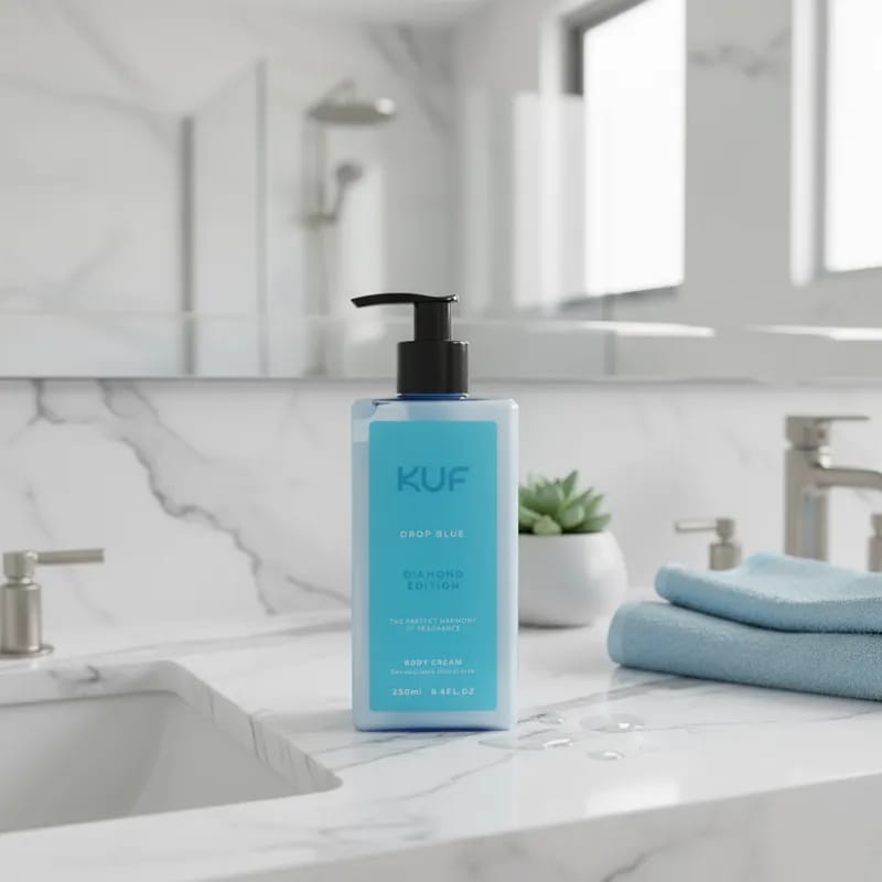 Body Cream Drop Blue 250ml - Diamond Edition