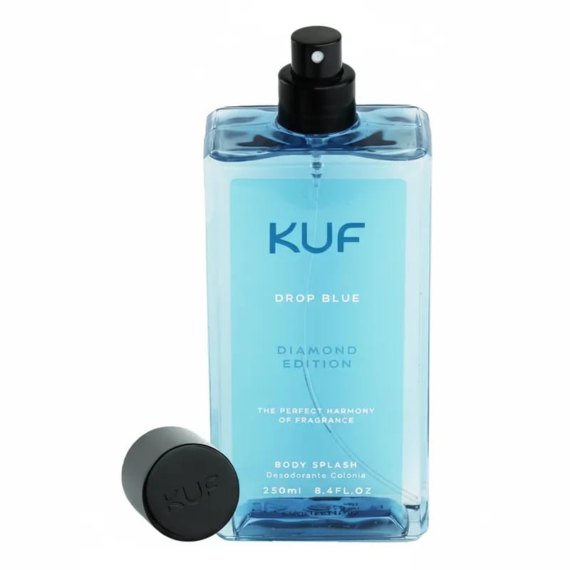 Body Splash Drop Blue 250ml - Diamond Edition