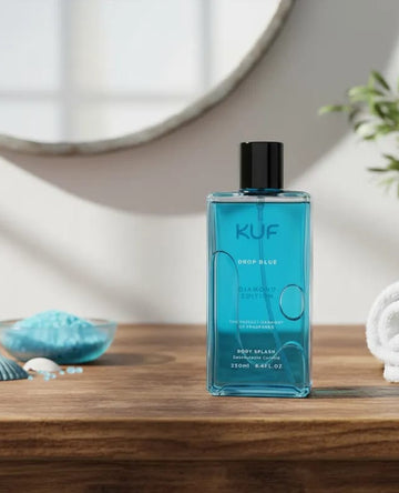 Body Splash Drop Blue 250ml - Diamond Edition